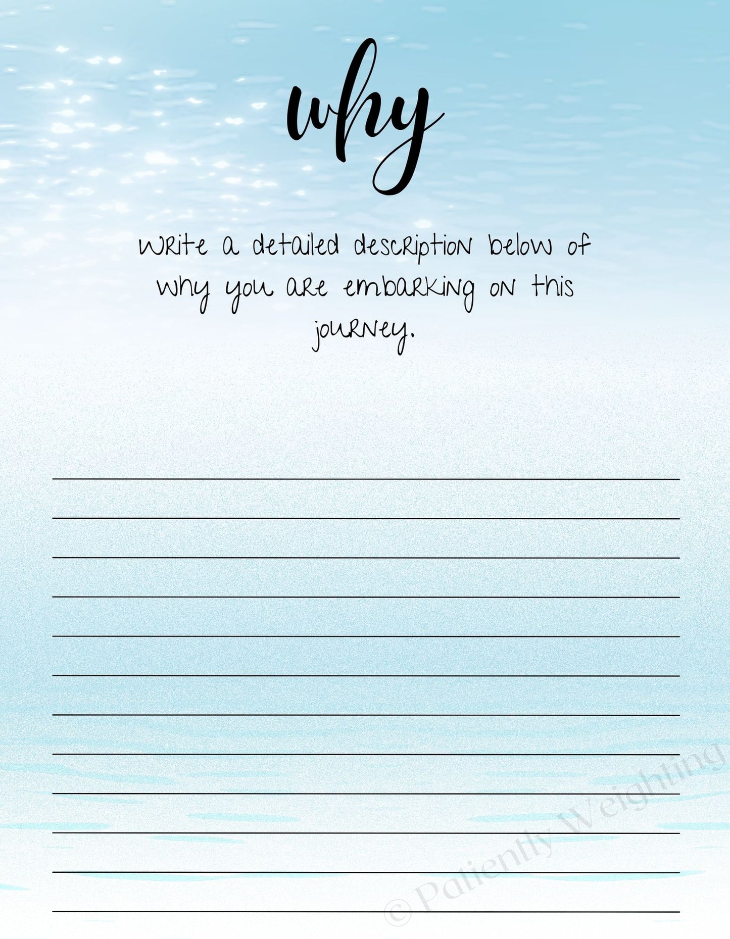 3 Month Undated Premium Weight Loss Journal