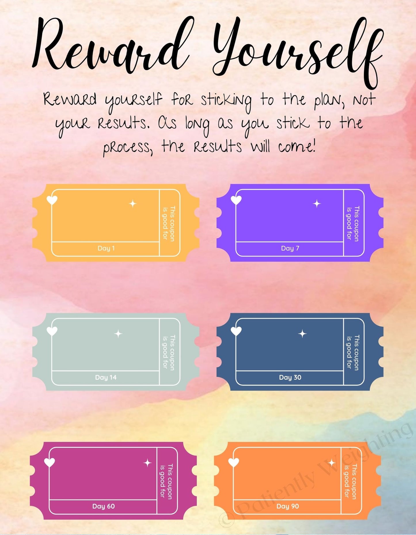 3 Month Undated Premium Weight Loss Journal