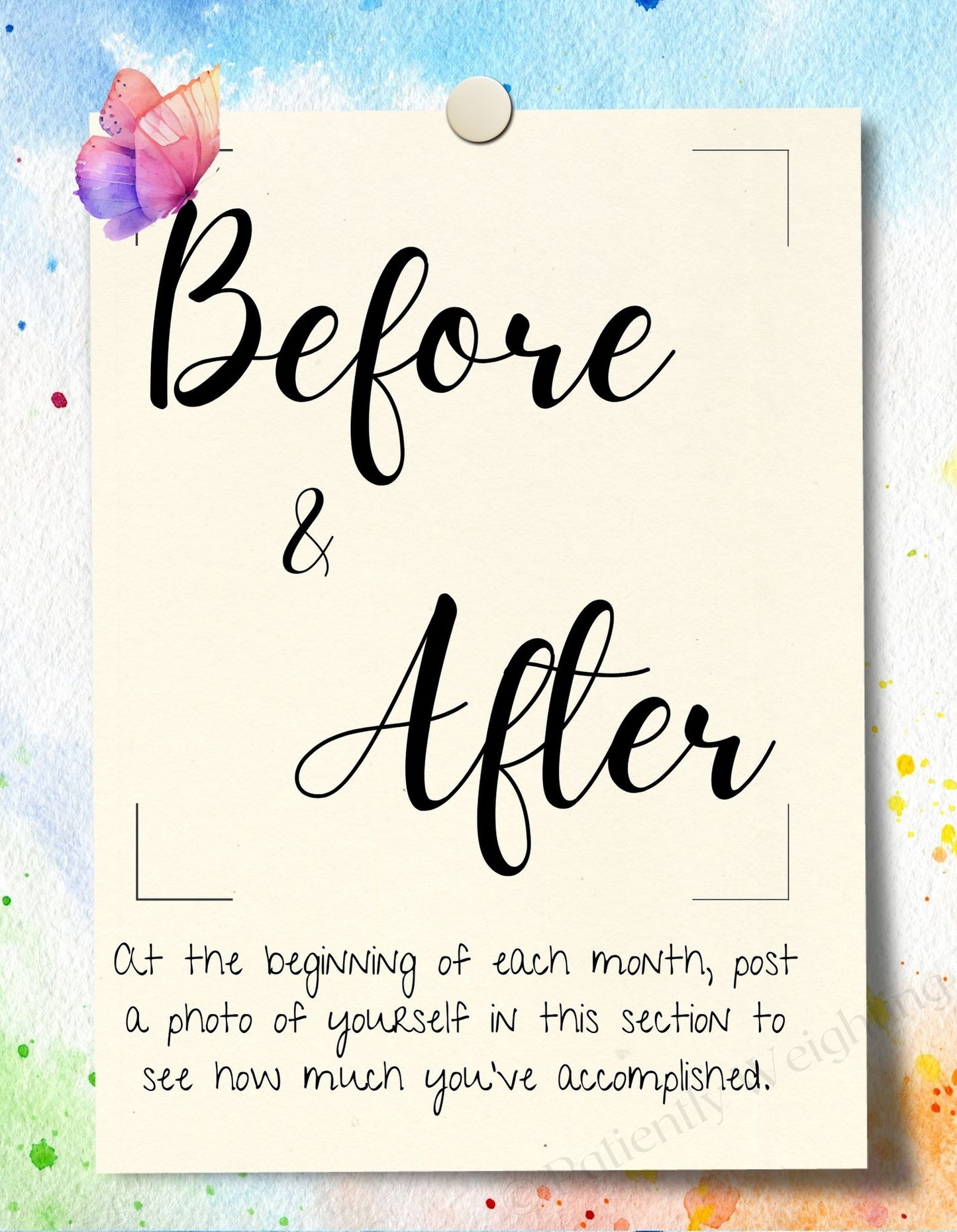 3 Month Undated Premium Weight Loss Journal