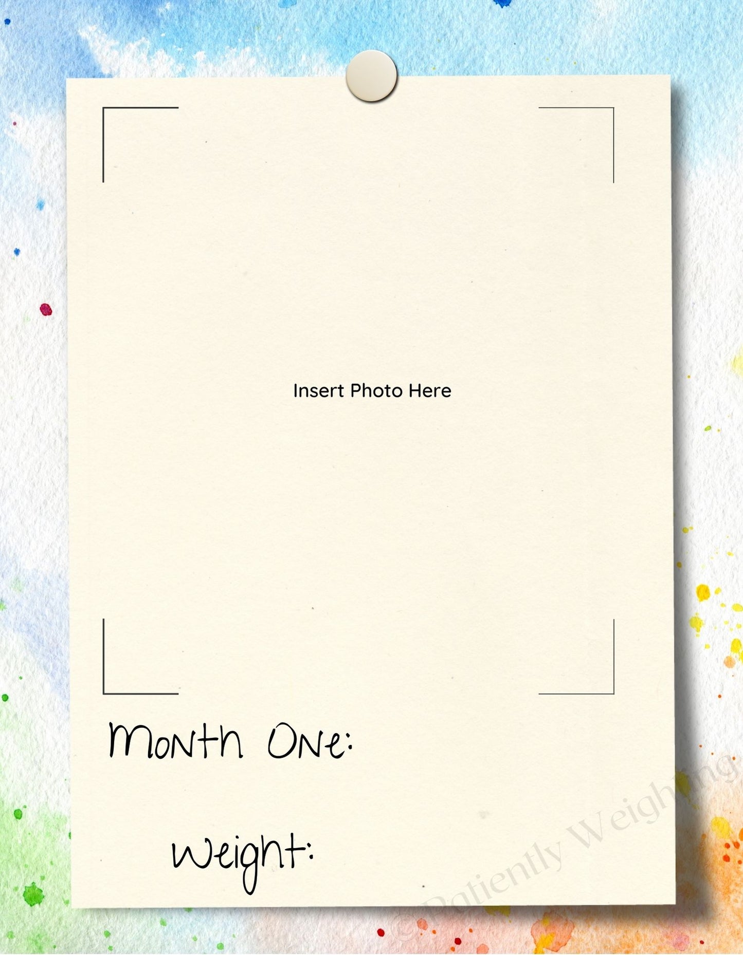3 Month Undated Premium Weight Loss Journal
