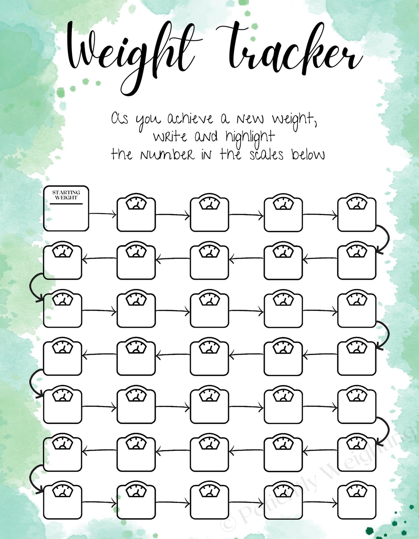 3 Month Undated Premium Weight Loss Journal