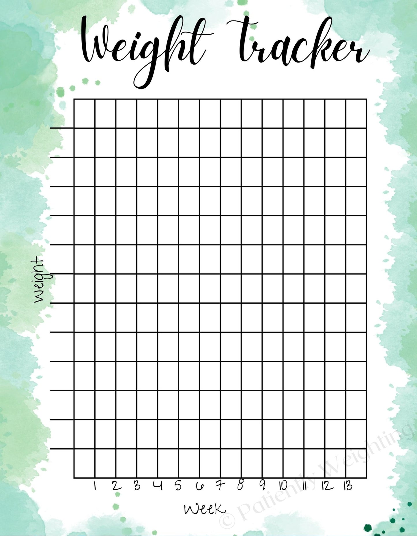 3 Month Undated Premium Weight Loss Journal