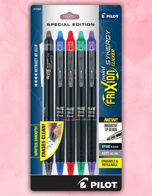 FriXion Synergy Clicker Erasable Gel Pens